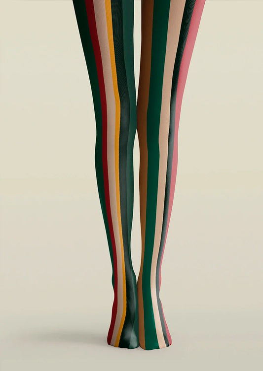 Christmas rhythm stripes Tights Hosiery Pantyhose