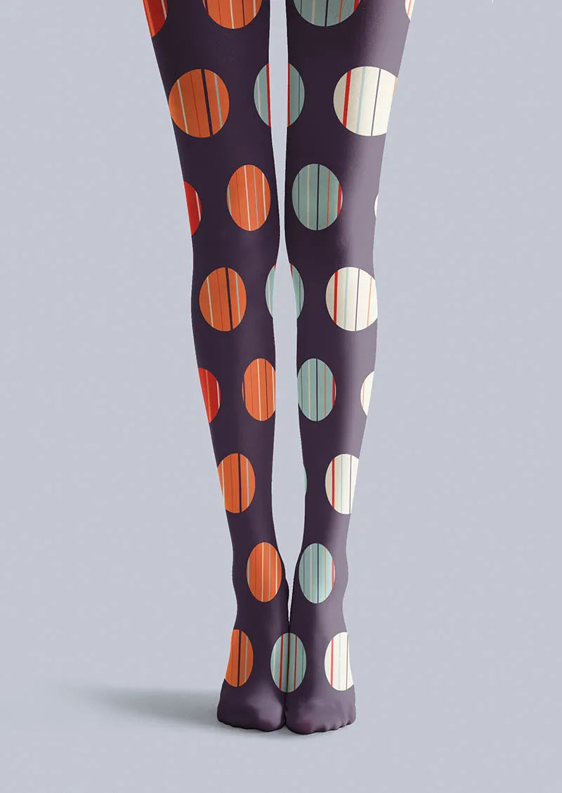 Rhythm Dots Tights Hosiery Pantyhose