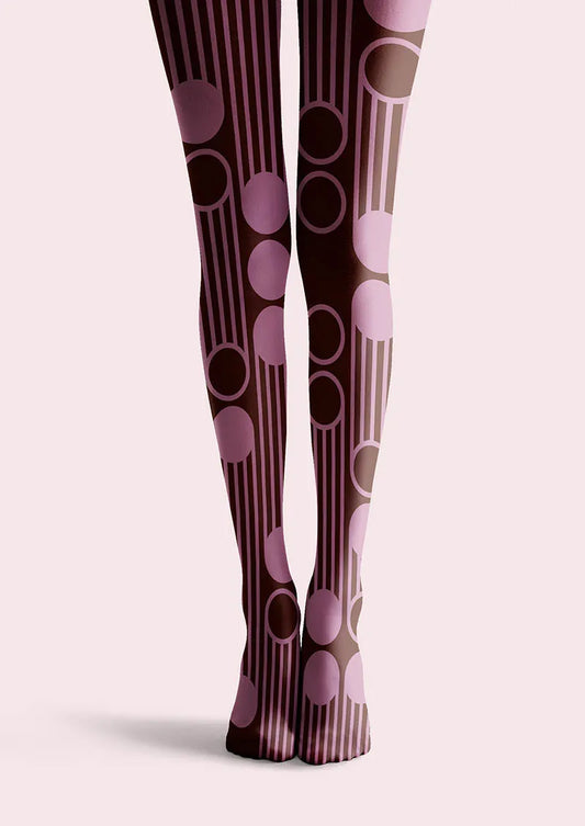 Pop Art Berry Dots Tights Hosiery Pantyhose