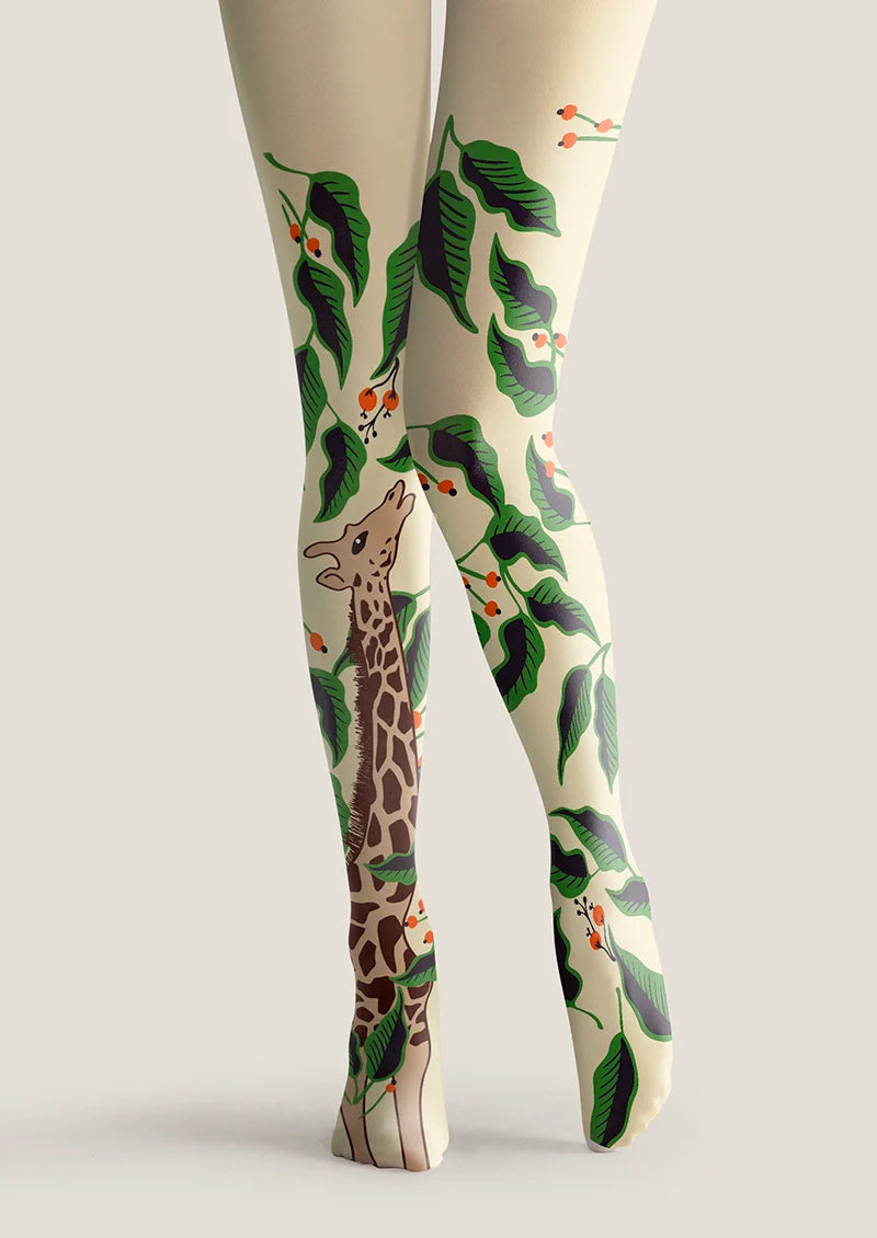 Giraffe Tights Hosiery Pantyhose