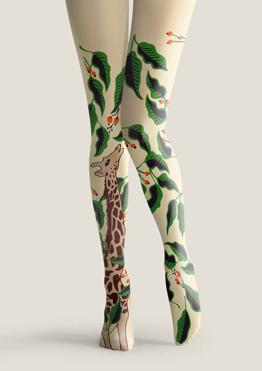 Giraffe Tights Hosiery Pantyhose