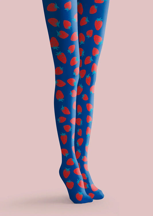 Strawberry  polka dots Tights Hosiery Pantyhose