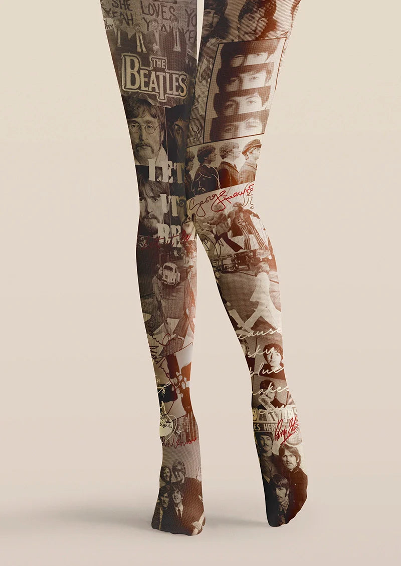Music Festival Tights Personality Pantyhose/Tights [The Beatles]