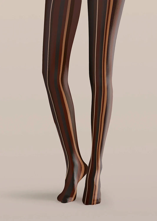 Staff of Afterglow Striped Tights Hosiery Pantyhose