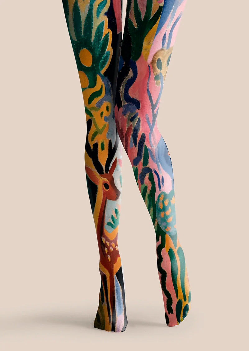 Deer whisper Meadow Tights Hosiery Pantyhose