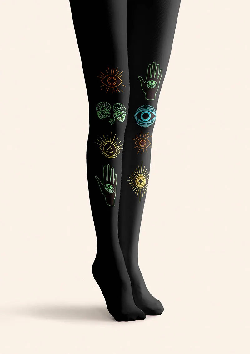 Bohemia Mystic Hand Tights Hosiery Pantyhose