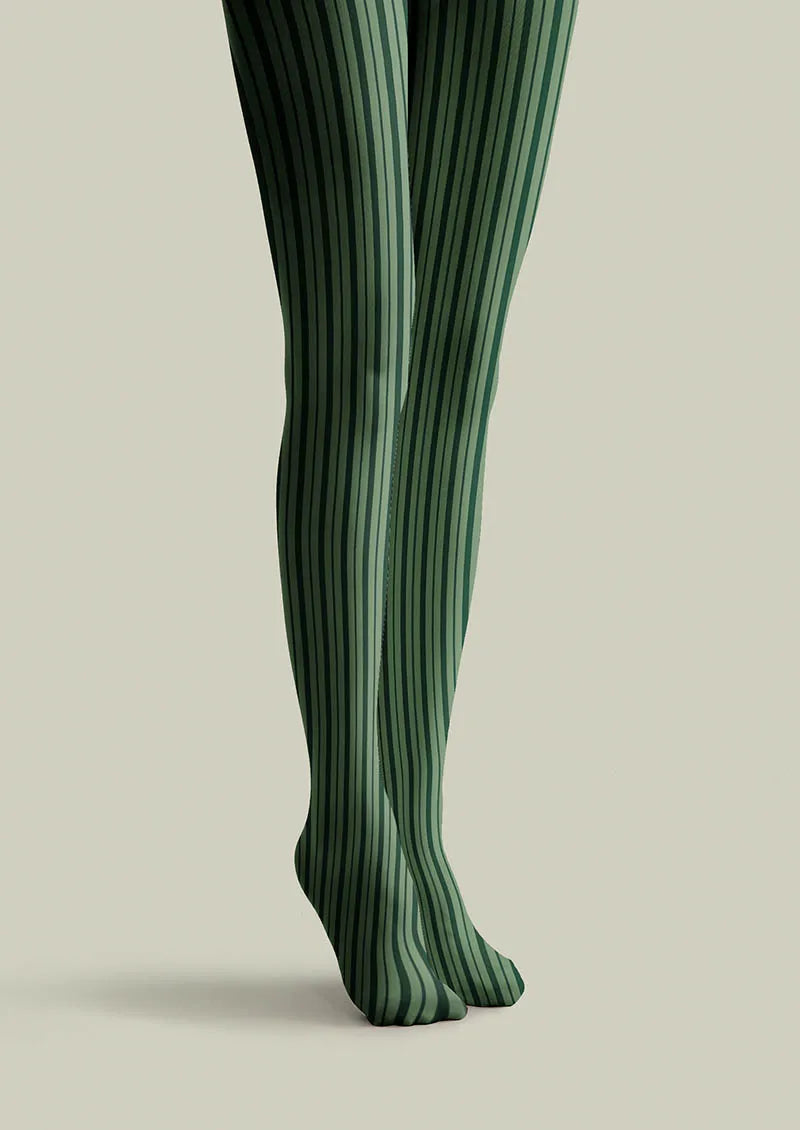 Geometric Art Forest Lines Tights Hosiery Pantyhose