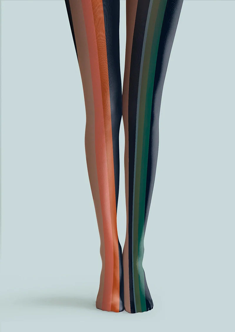 Timeless Striped Tights Hosiery Pantyhose