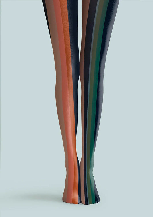 Timeless Striped Tights Hosiery Pantyhose