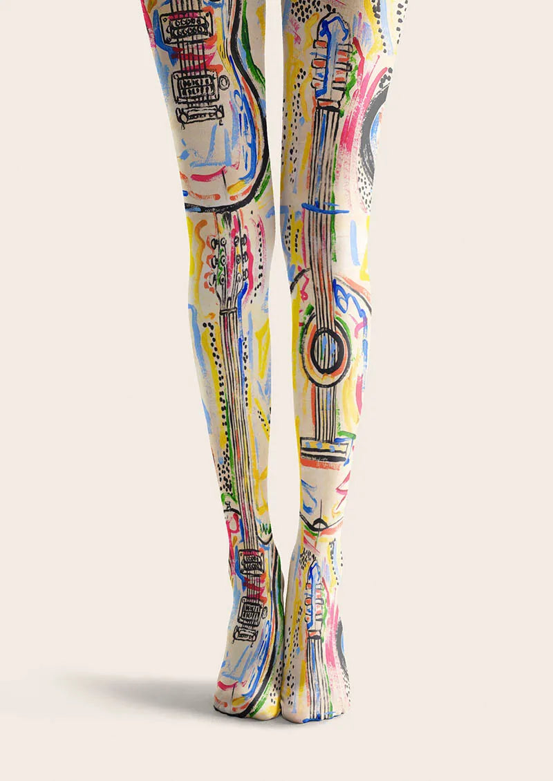 Musical elements Electro Circuit Tights Hosiery Pantyhose