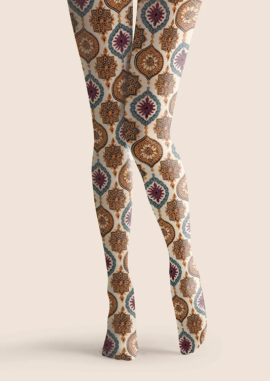 Ephemeral Florals Tights Hosiery Pantyhose
