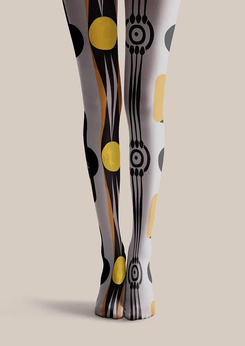 Musical elements Beat Dots Tights Hosiery Pantyhose