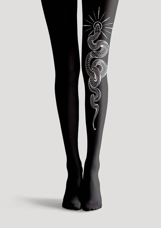 Bohemia Serpent Omen Tights Hosiery Pantyhose