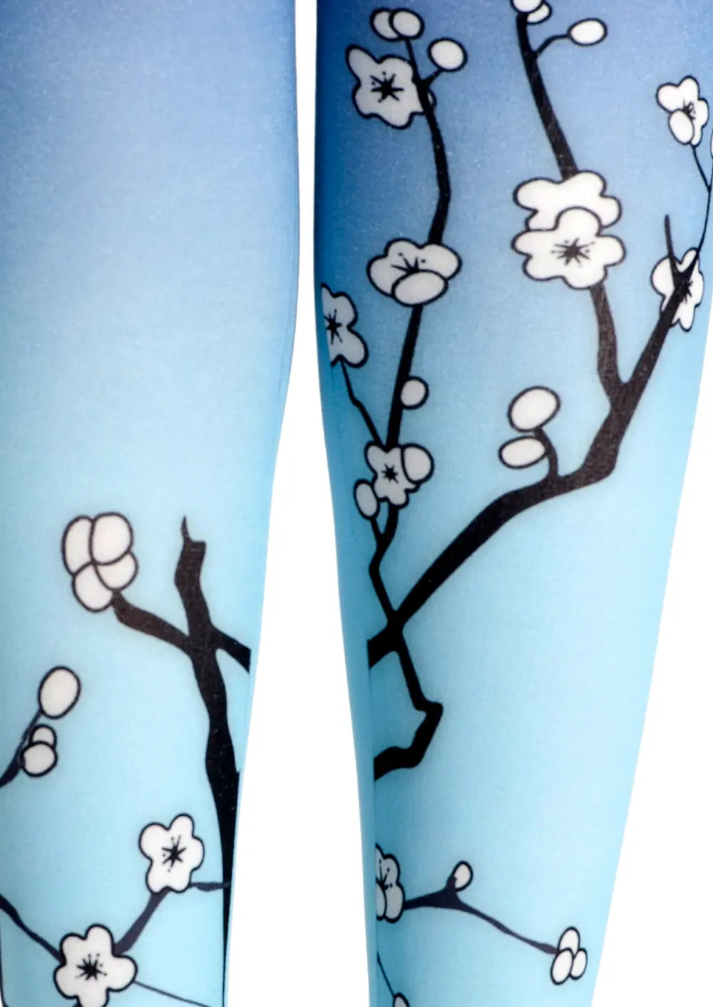 Ethnic Art Print Tights Personality Pantyhose/Tights [Winter plum blossoms]