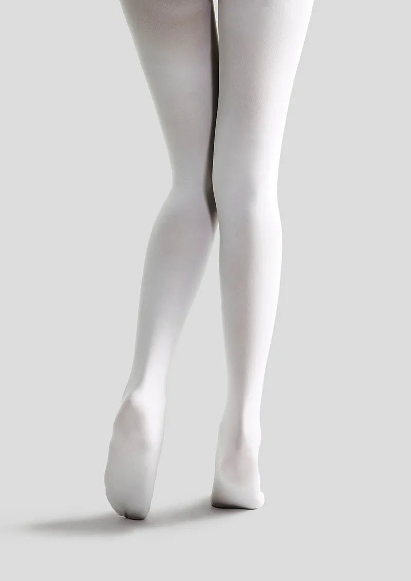 White Signal Girl Y2K Style Tights Hosiery Pantyhose