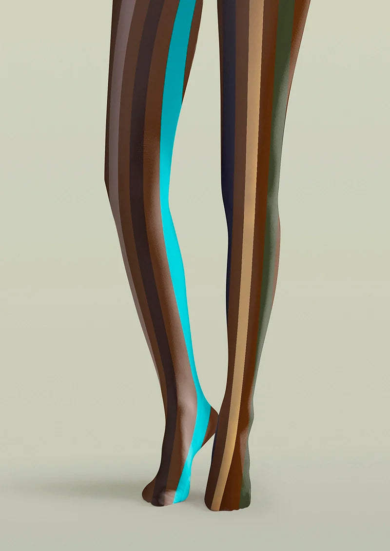 Dust Light Stripes Tights Hosiery Pantyhose