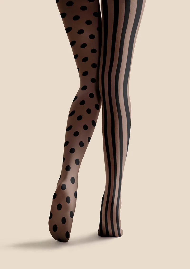 Latte Stripes Tights Hosiery Pantyhose