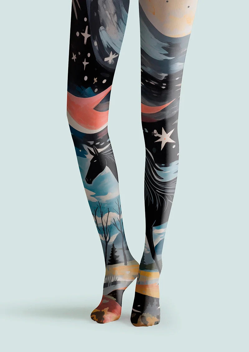 Stardust Horse Trail Tights Hosiery Pantyhose