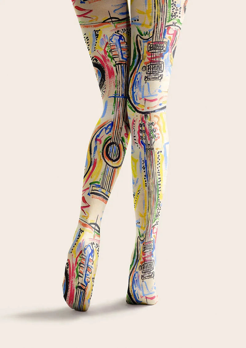 Musical elements Electro Circuit Tights Hosiery Pantyhose