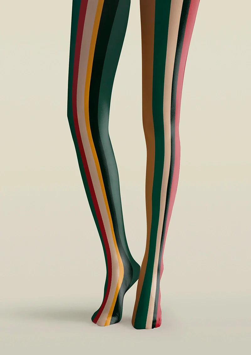 Christmas rhythm stripes Tights Hosiery Pantyhose