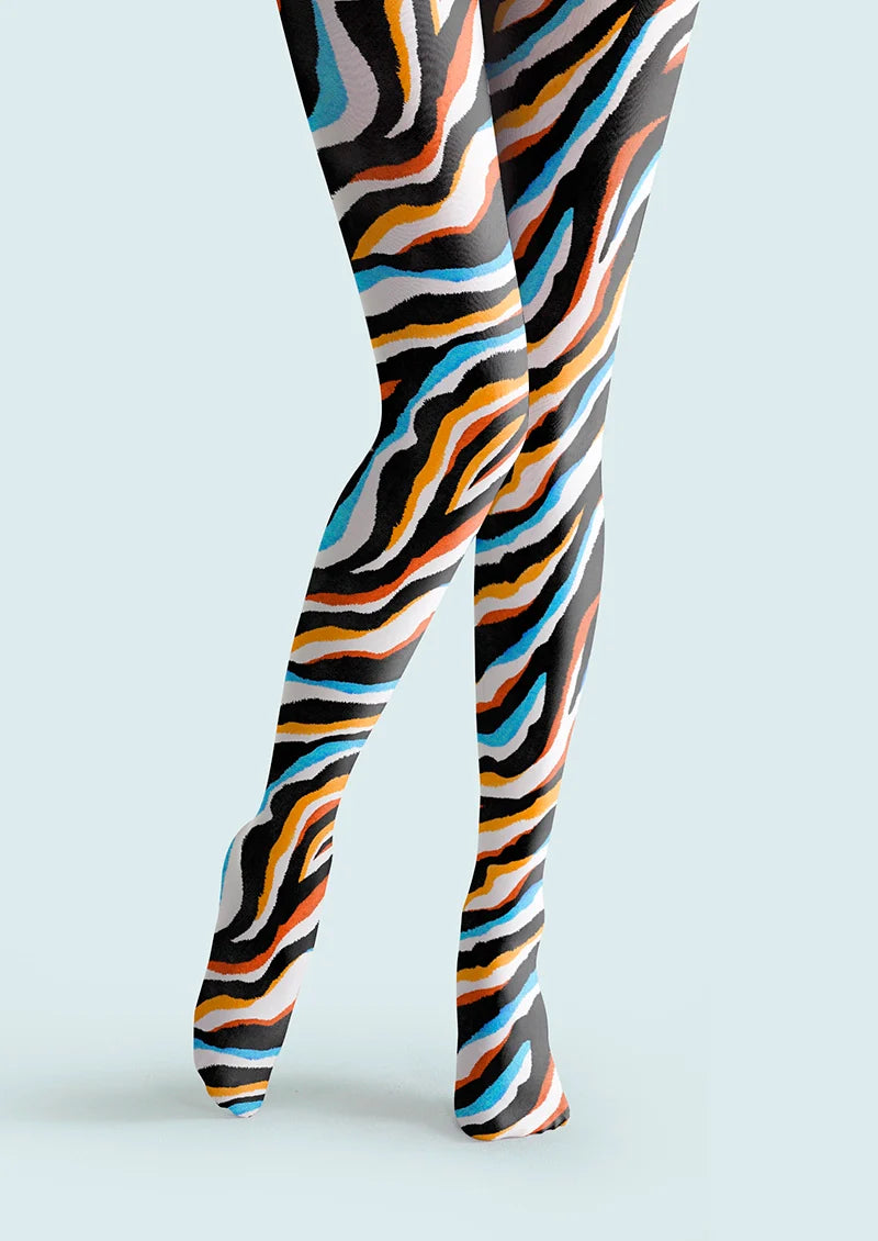 Color Spots Tights Hosiery Pantyhose