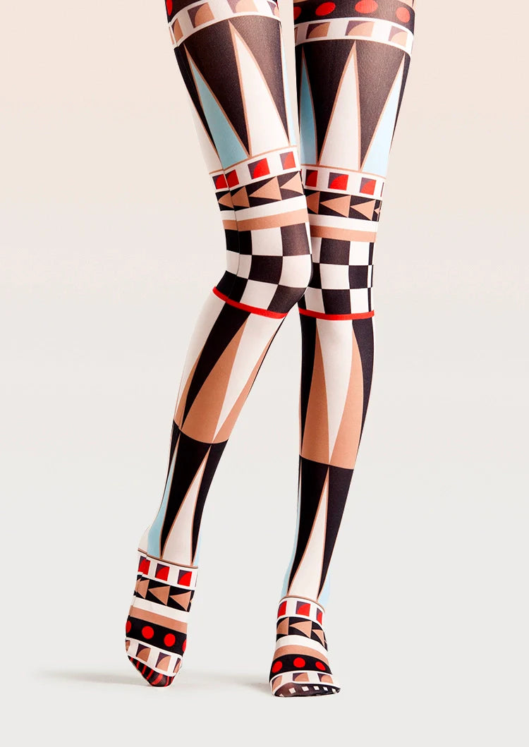 Gypsy Check Tights Hosiery Pantyhose