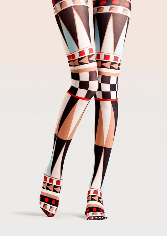Gypsy Check Tights Hosiery Pantyhose