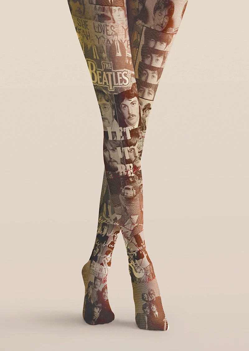 Music Festival Tights Personality Pantyhose/Tights [The Beatles]