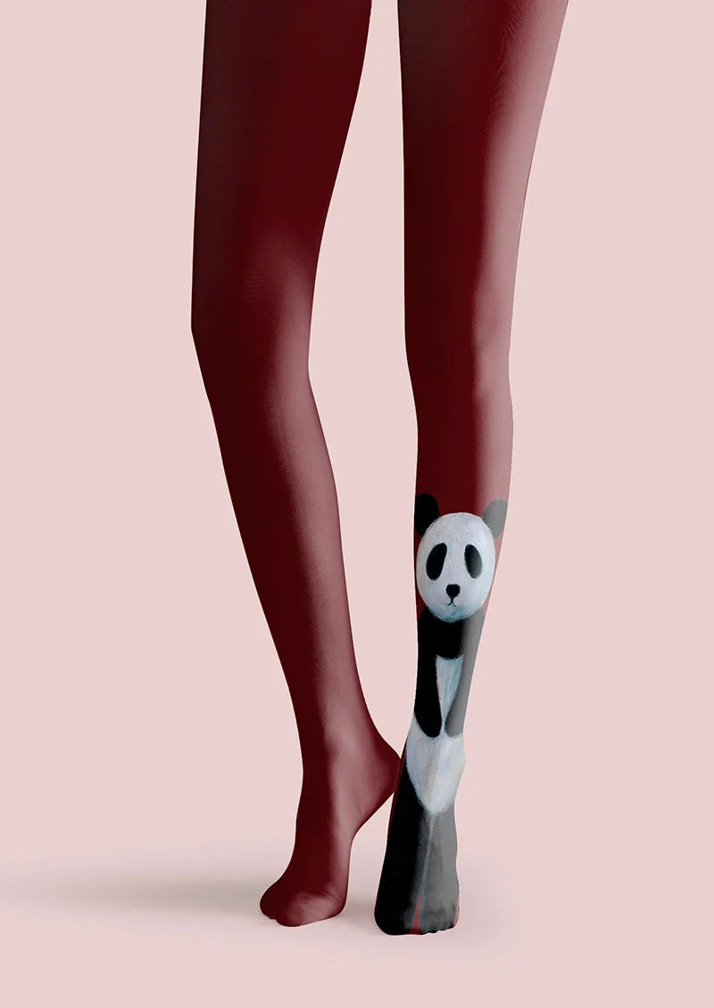 Panda Tights Hosiery Pantyhose