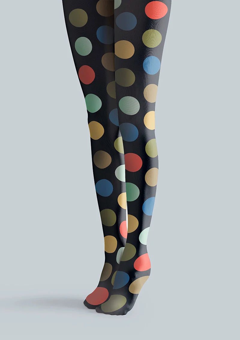 Colorful Polka Dots Tights Hosiery Pantyhose