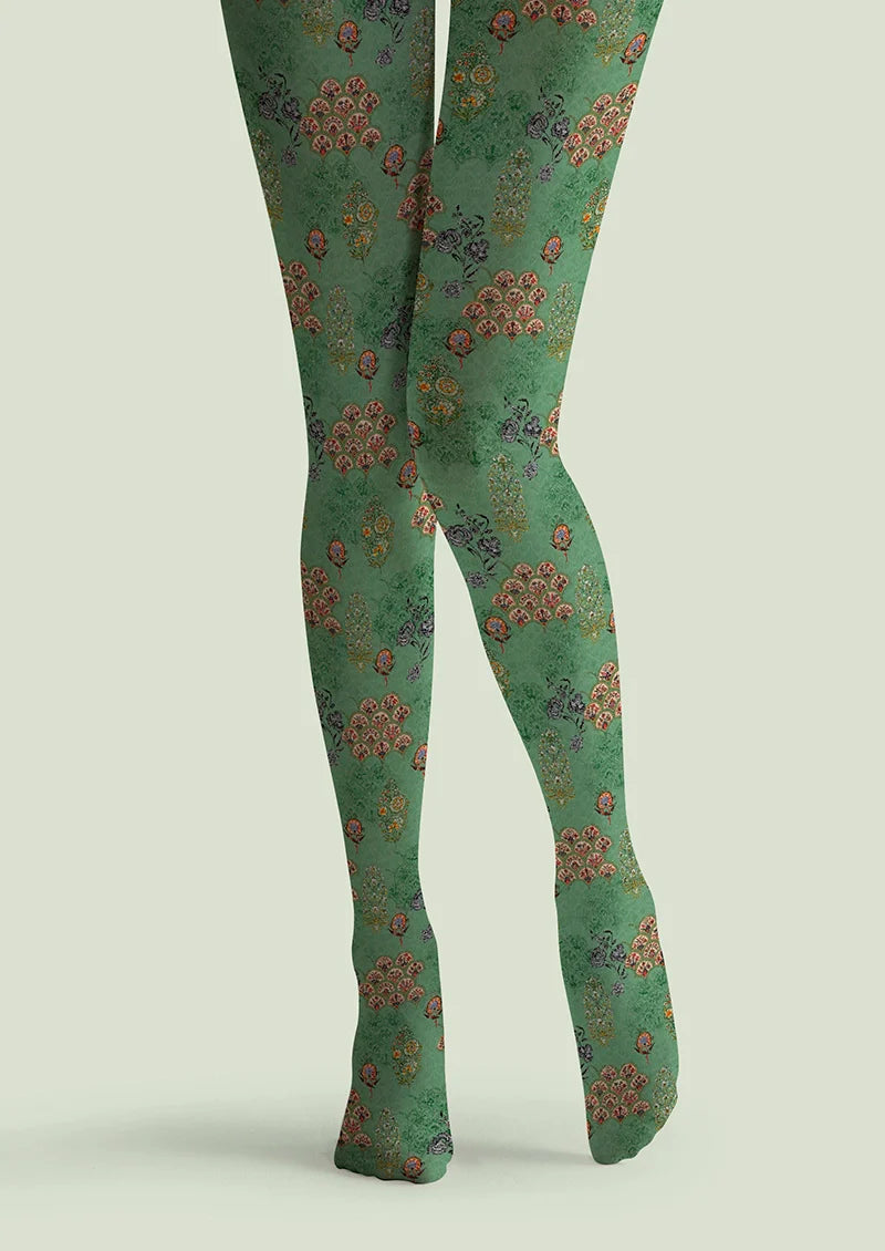 Classic Fan Rib Tights Hosiery Pantyhose