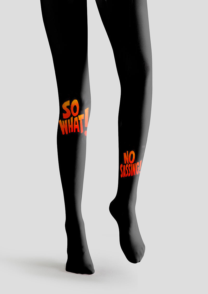No Sassing Tights Hosiery Pantyhose