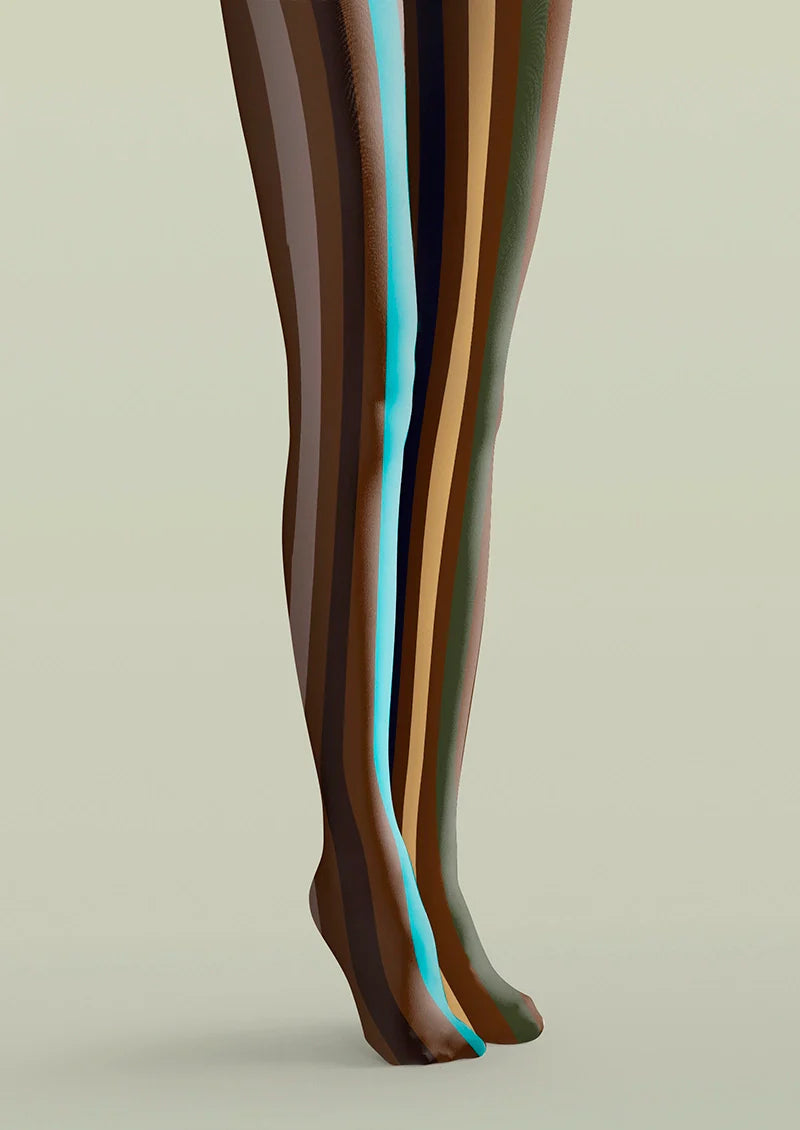 Dust Light Stripes Tights Hosiery Pantyhose