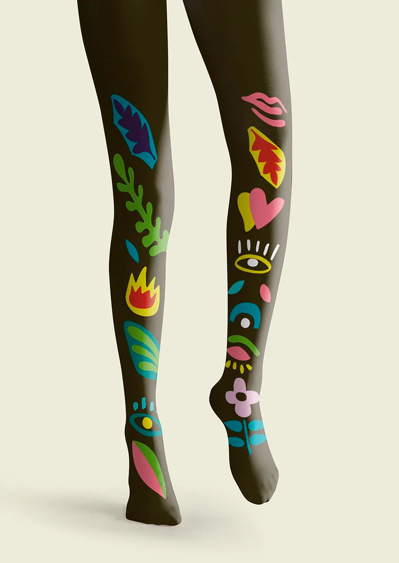 Naive Construct Tights Hosiery Pantyhose