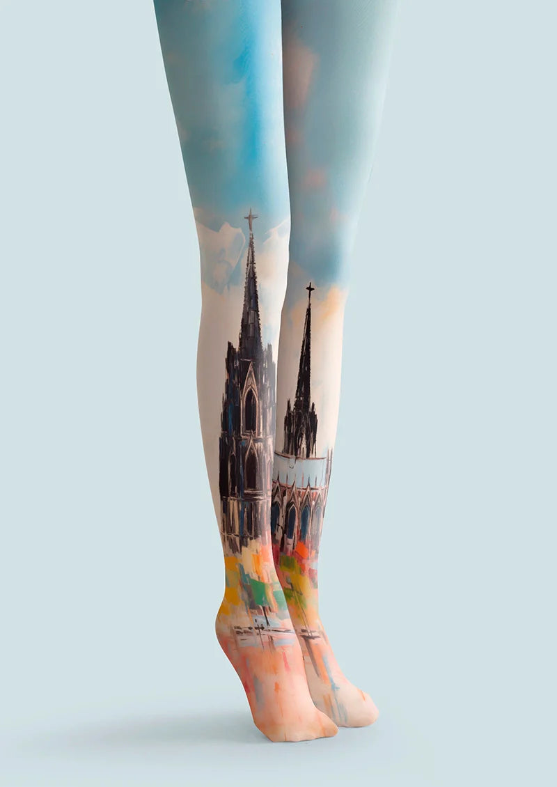 Cologne Cathedral Tights Hosiery Pantyhose