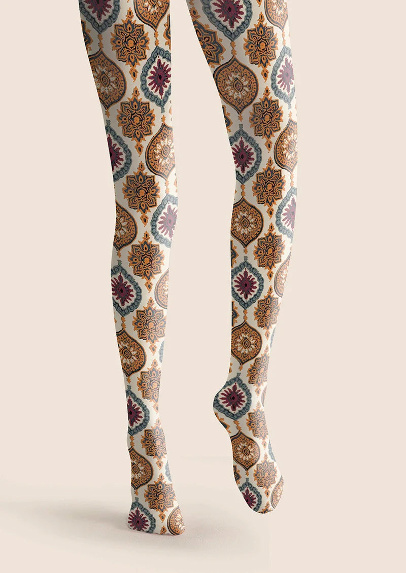 Ephemeral Florals Tights Hosiery Pantyhose