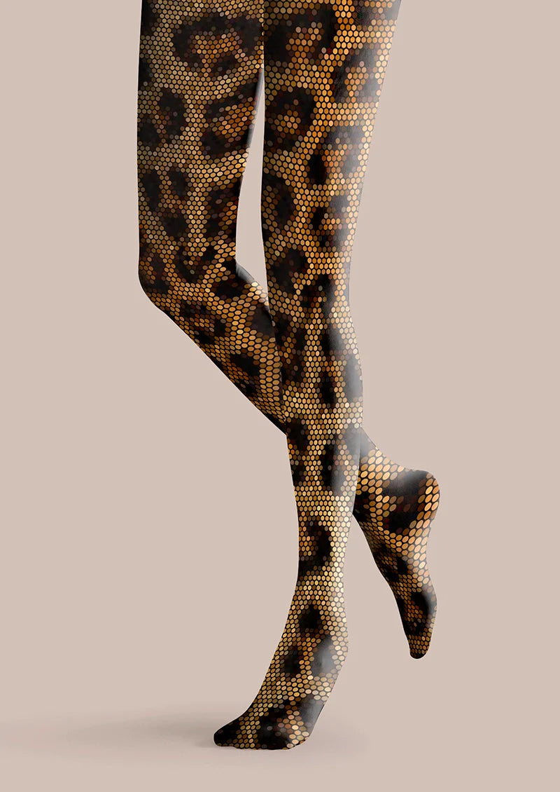Classic Fashion Print Tights Personalized Pantyhose/Tights [Neon Hunt]