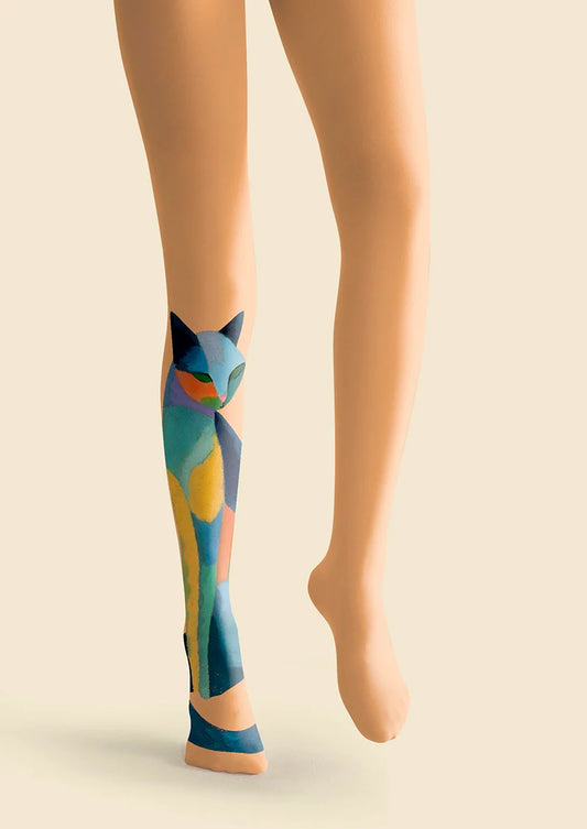 Cat’s Color Gamut Tights Hosiery Pantyhose