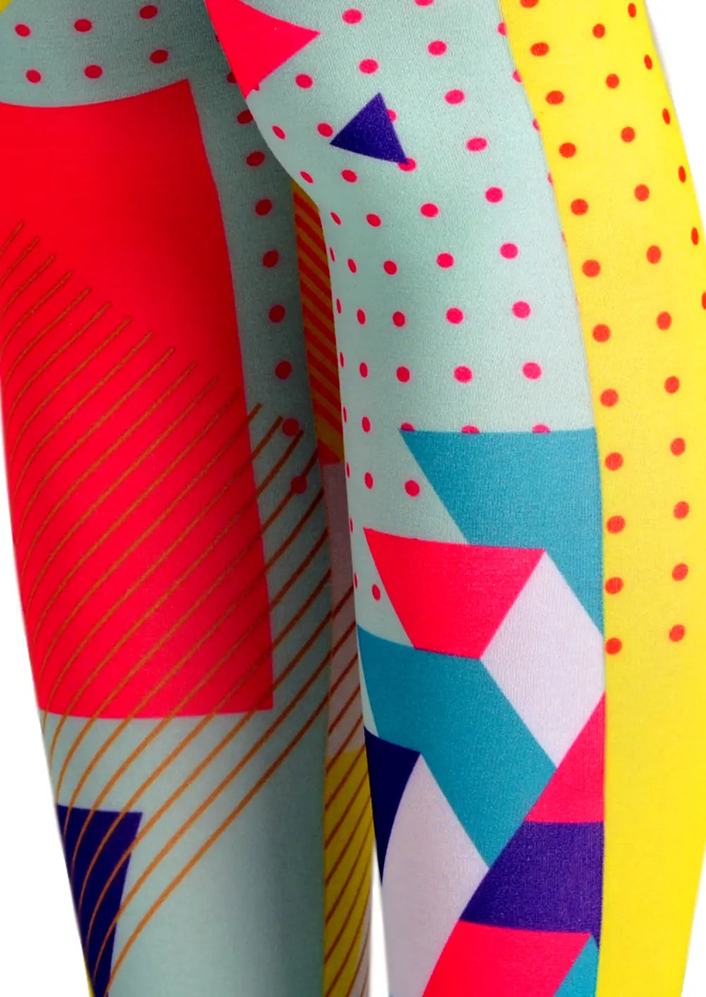 Pop Art Distortion Tights Hosiery Pantyhose
