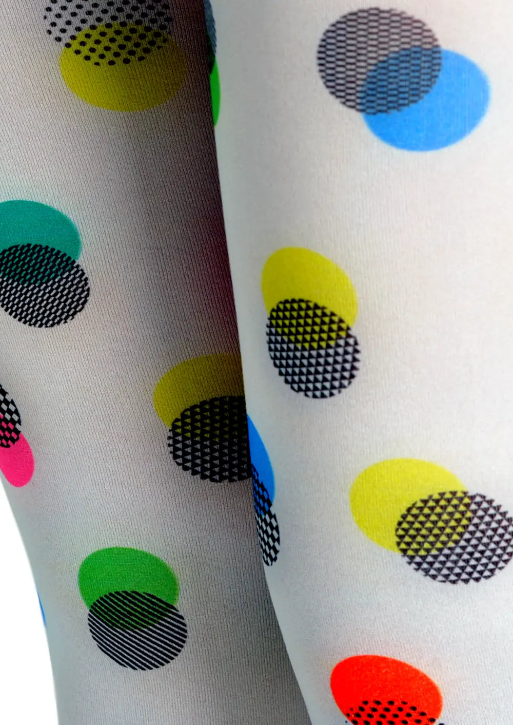 PopArt Print Tights Color Pantyhose/Tights [Polka dot candy]