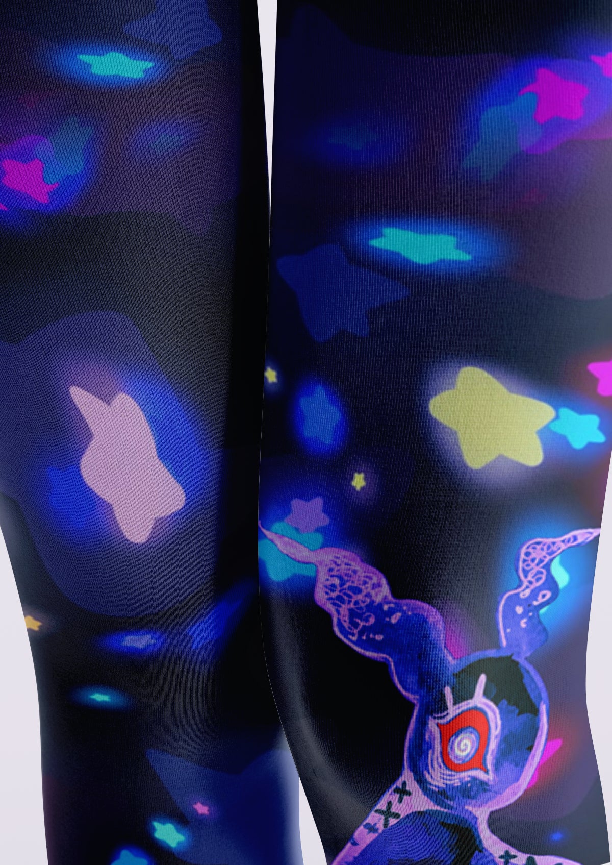 Black Cyclops and Star Tights