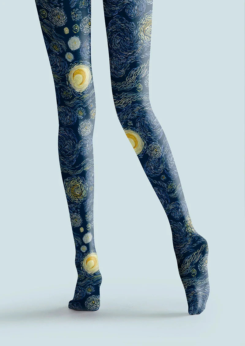 Starry Sky Tights Hosiery Pantyhose