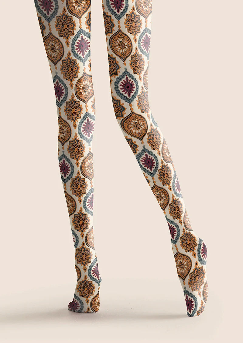 Ephemeral Florals Tights Hosiery Pantyhose