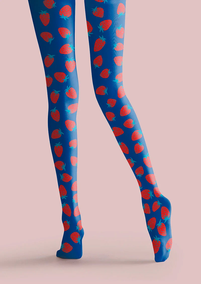 Strawberry  polka dots Tights Hosiery Pantyhose
