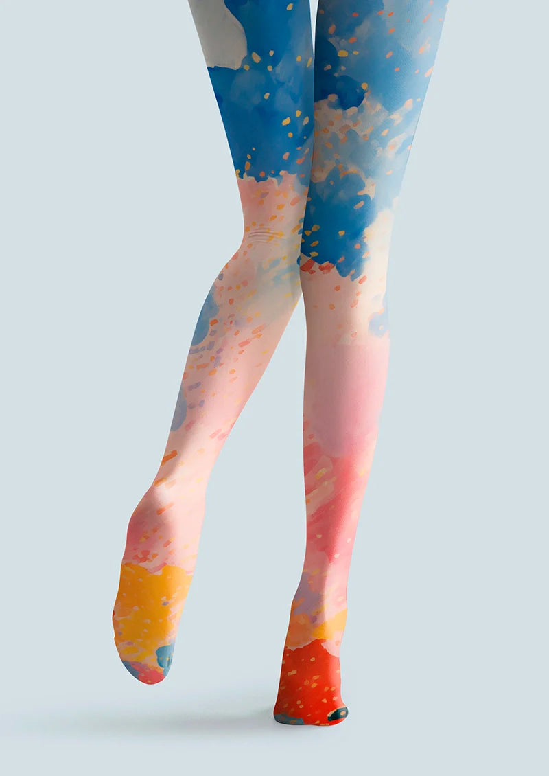 Chromatic Overflow Tights Hosiery Pantyhose
