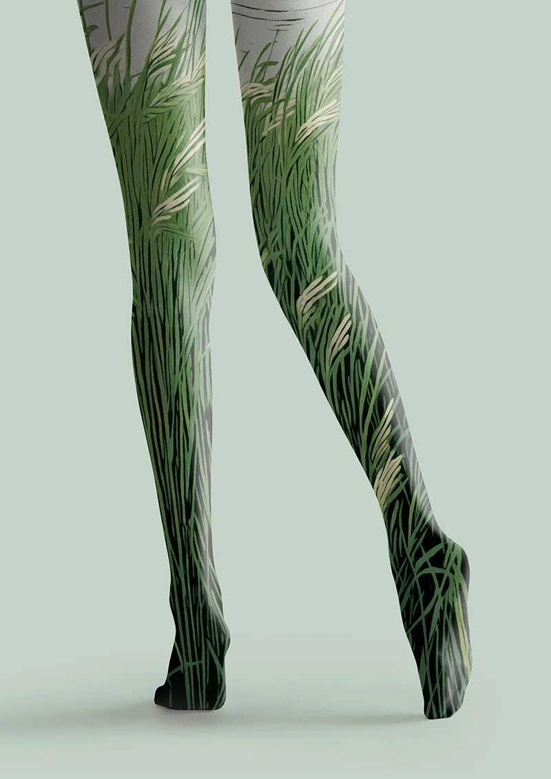 Grasswave Tights Hosiery Pantyhose