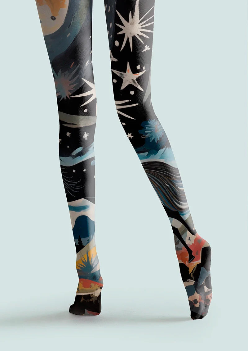 Stardust Horse Trail Tights Hosiery Pantyhose