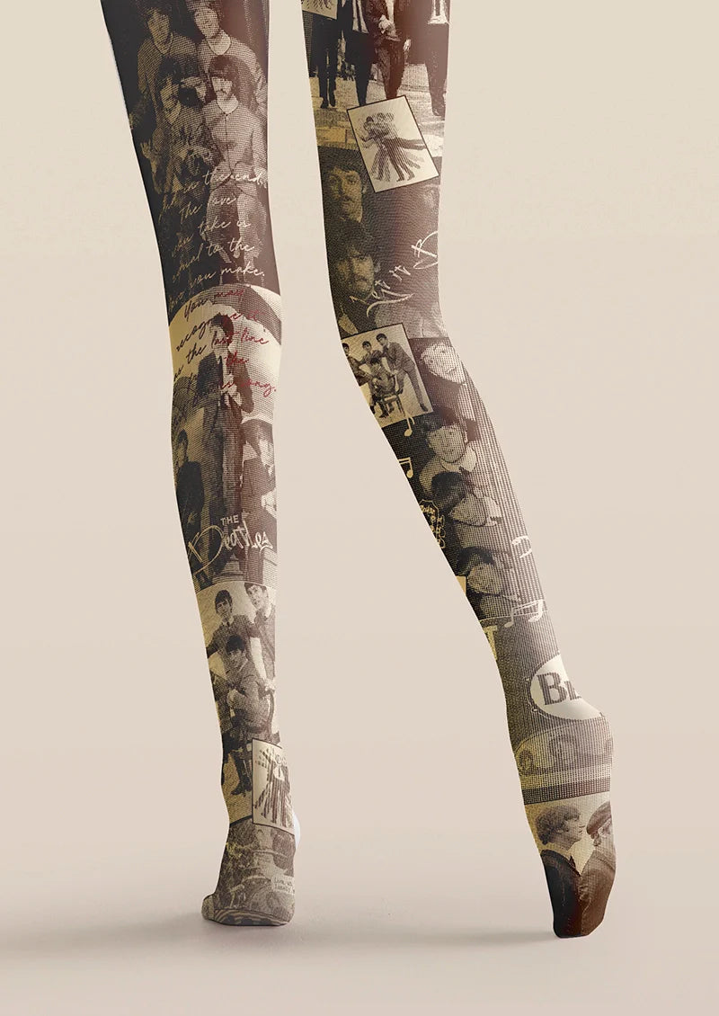 Music Festival Tights Personality Pantyhose/Tights [The Beatles]
