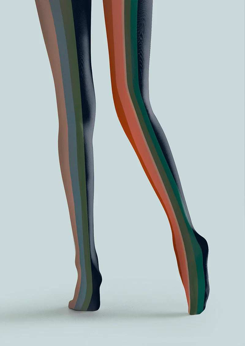 Timeless Striped Tights Hosiery Pantyhose