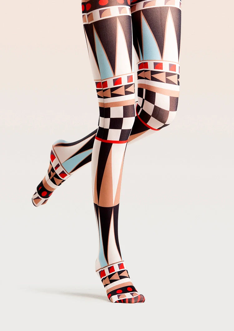 Gypsy Check Tights Hosiery Pantyhose